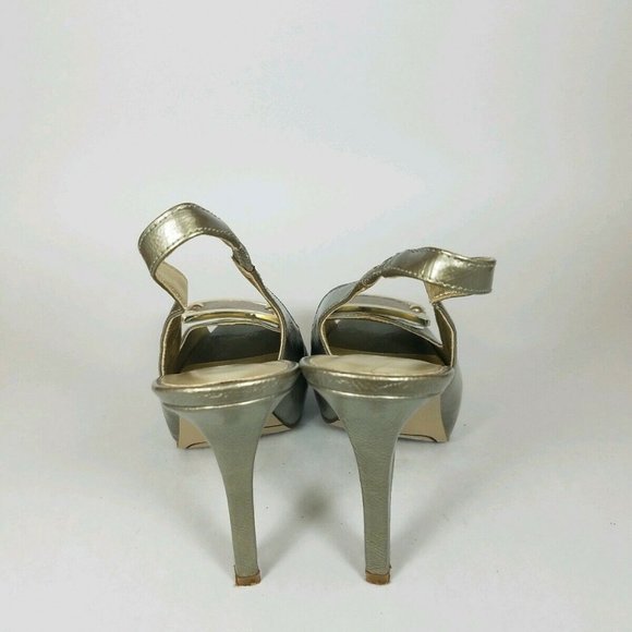 NINE‎ WEST FLAMBEAU PLATFORM HEELS 5.5 M - Picture 6 of 10